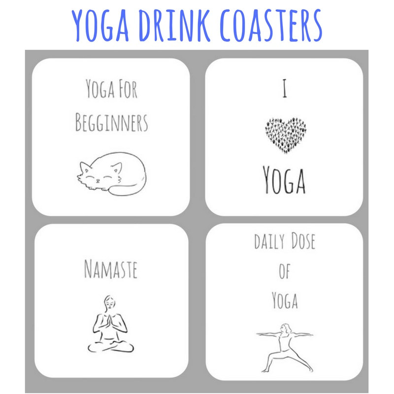 yoga coasters